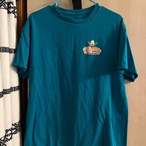 L - Teal Krusty Burger T-Shirt